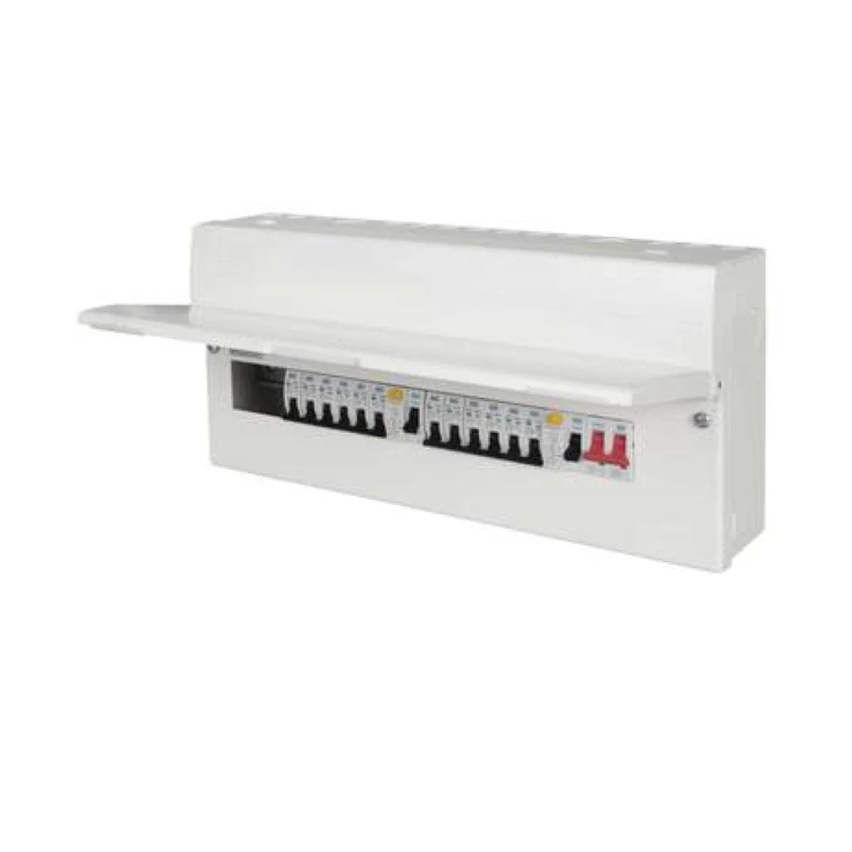 BG 16 Way With 100A Switch 2x 63A 30Ma RCD’S & 12x MCBs - CFUDP16616