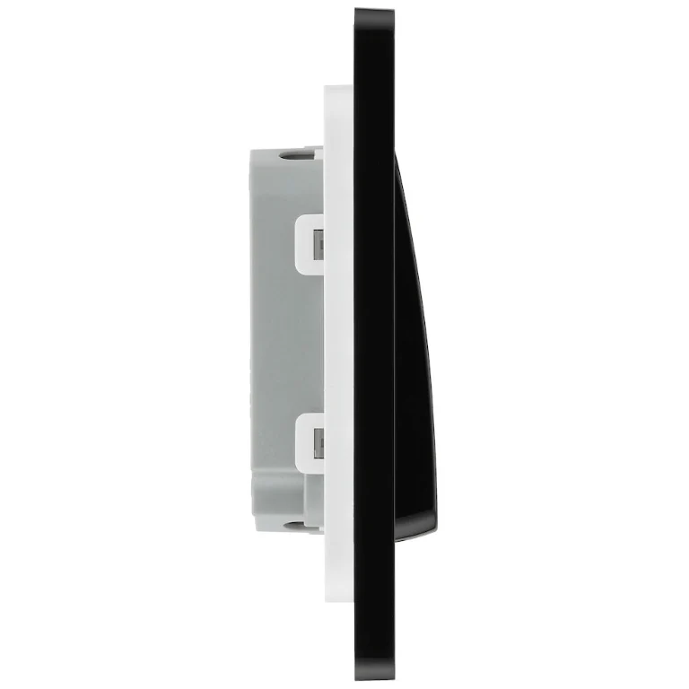 BG Evolve Matt Blue Double Light Switch 20A 16AX 2 Way Wide Rocker - PCDDB42WB - Image 2