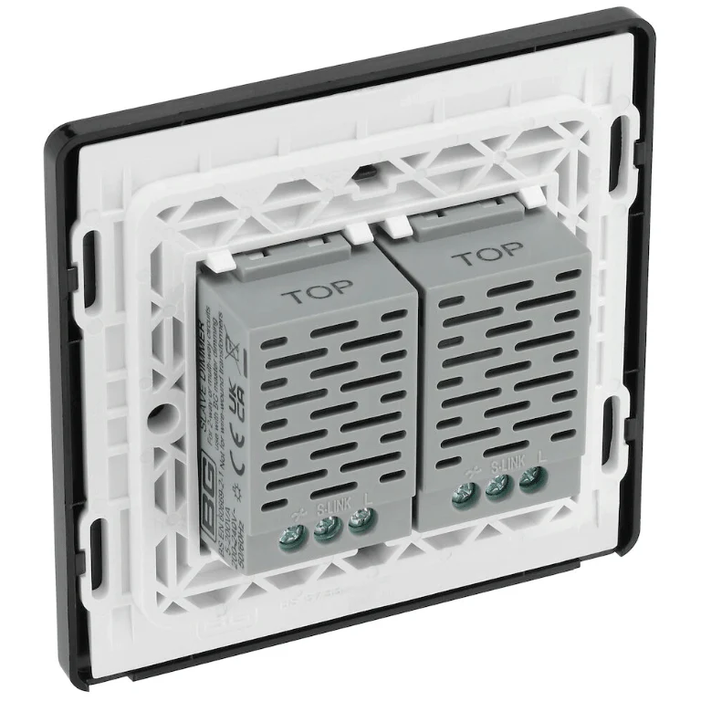 BG Evolve Polished Copper 200W Double Touch Dimmer Switch 2-Way Secondary - PCDCPTDS2B - Image 3