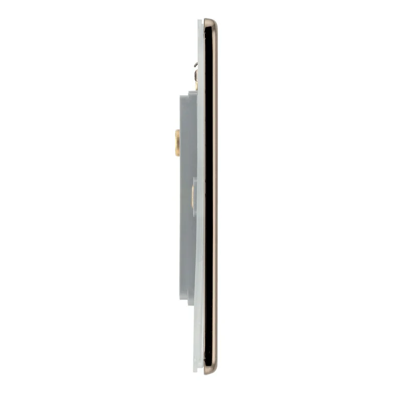 BG Flat Plate Black Nickel 2 Mod Sq Front Plate - FBNEMS2 - Image 3