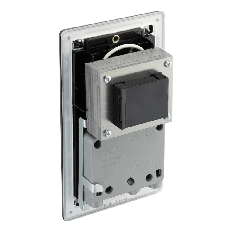 BG Flat Plate Black Nickel 115/240V Dual Vol - FBN20B - Image 3