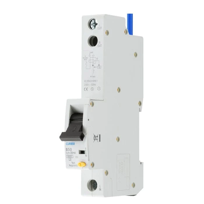 BG Rcbo, Type Ac Tall, B Curve, 50A - CURB50