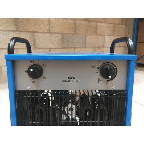 Broughton Mighty Heat Fire Flo 15kW 3 Phase Commercial Electric Space Heater - IFH15 - Return Unit - Image 3