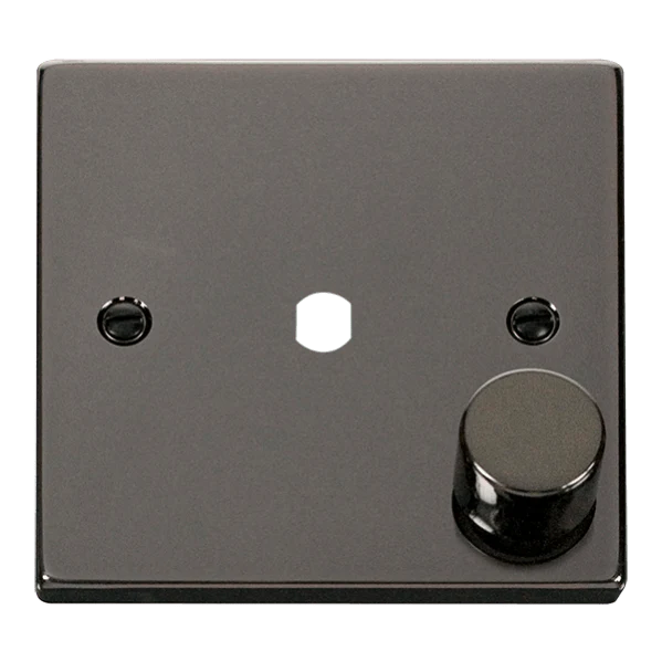 Click Scolmore Deco 1 Gang Dimmer Plate and Knob - VPBN140PL