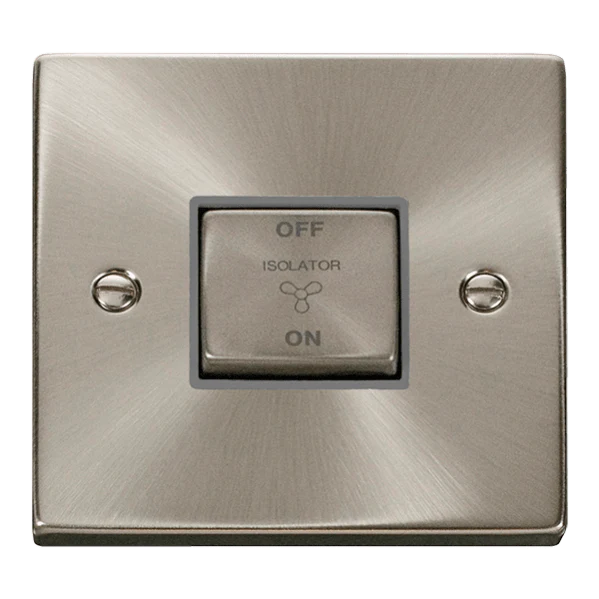 Click Scolmore Deco Ingot 10A 3 Pole Fan Isolation Switch - VPSC520GY