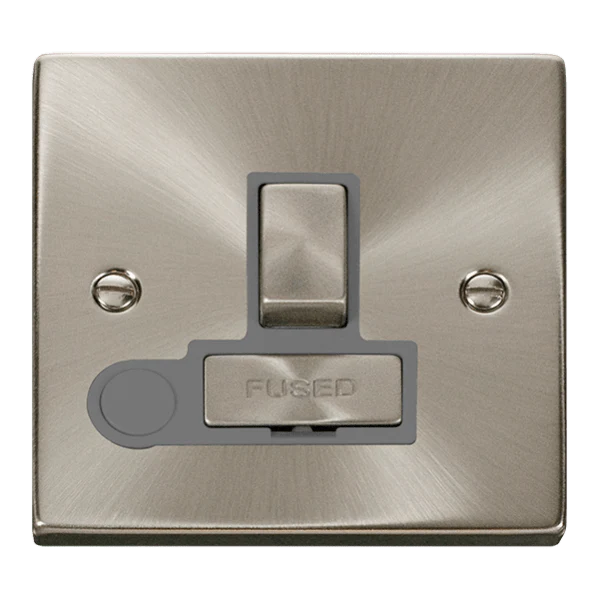 Click Scolmore Deco Ingot 13A Flex Outlet Switched Fused Spur Unit - VPSC551GY