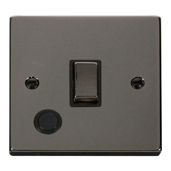 Click Scolmore Deco Ingot 20A 2 Pole Flex Outlet Switch - VPBN522BK