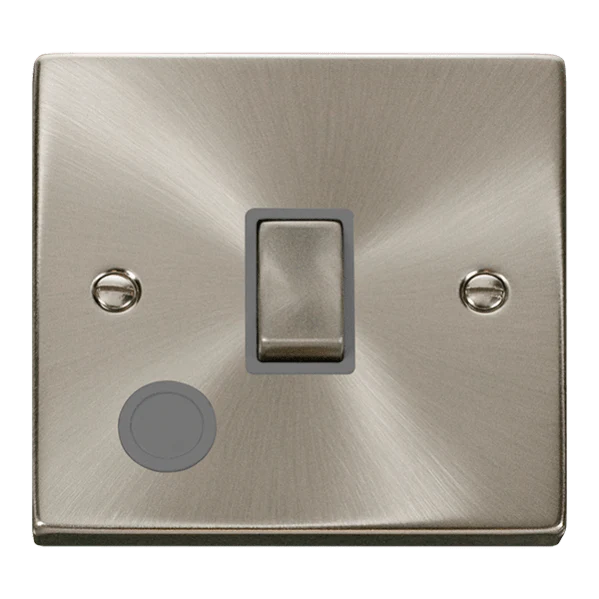 Click Scolmore Deco Ingot 20A 2 Pole Flex Outlet Switch - VPSC522GY