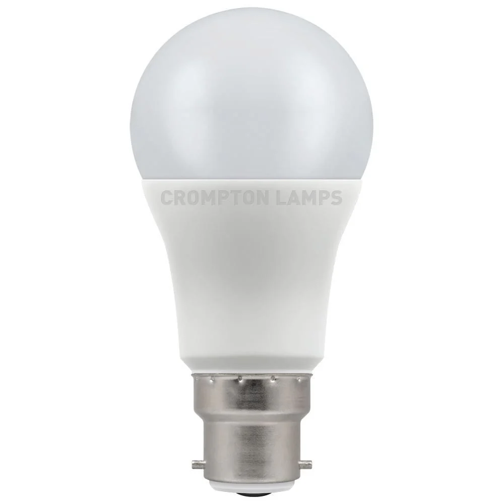 Crompton LED GLS Thermal Plastic 11W 4000K BC-B22d - CROM11779