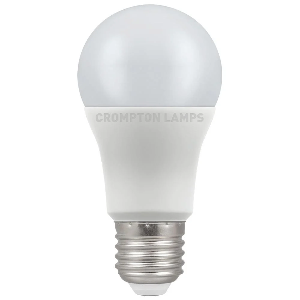 Crompton LED GLS Thermal Plastic 11W Dimmable 6500K ES-E27 - CROM11861