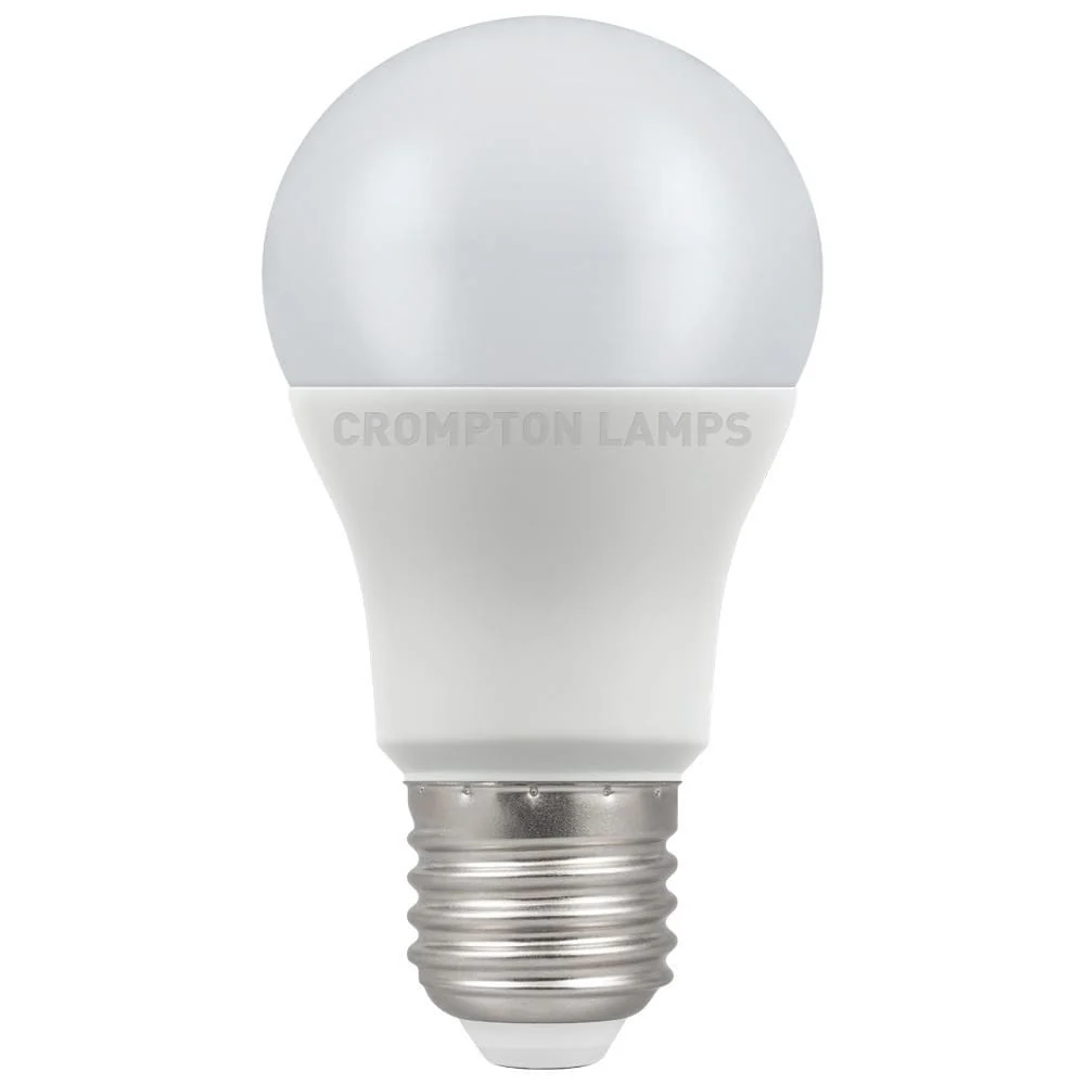 Crompton LED GLS Thermal Plastic 8.5W 2700K ES-E27 - CROM11724