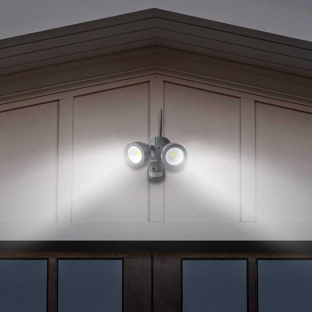 ENERJ Smart 1080p LED Floodlight Camera Wired, Black - SHA5209 - Image 5