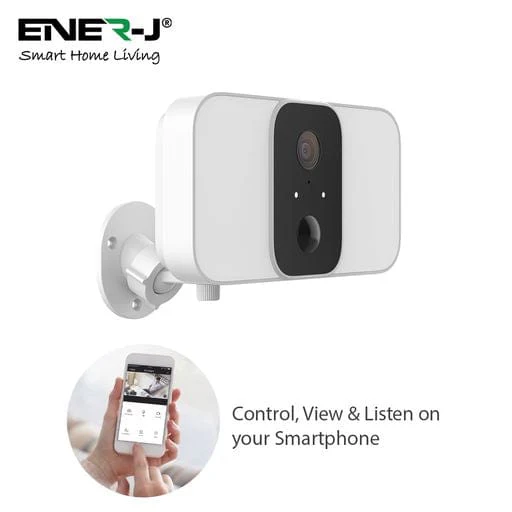 ENERJ Smart Wireless 1080P Battery Camera with Twin Floodlights - SHA5344 - Image 3