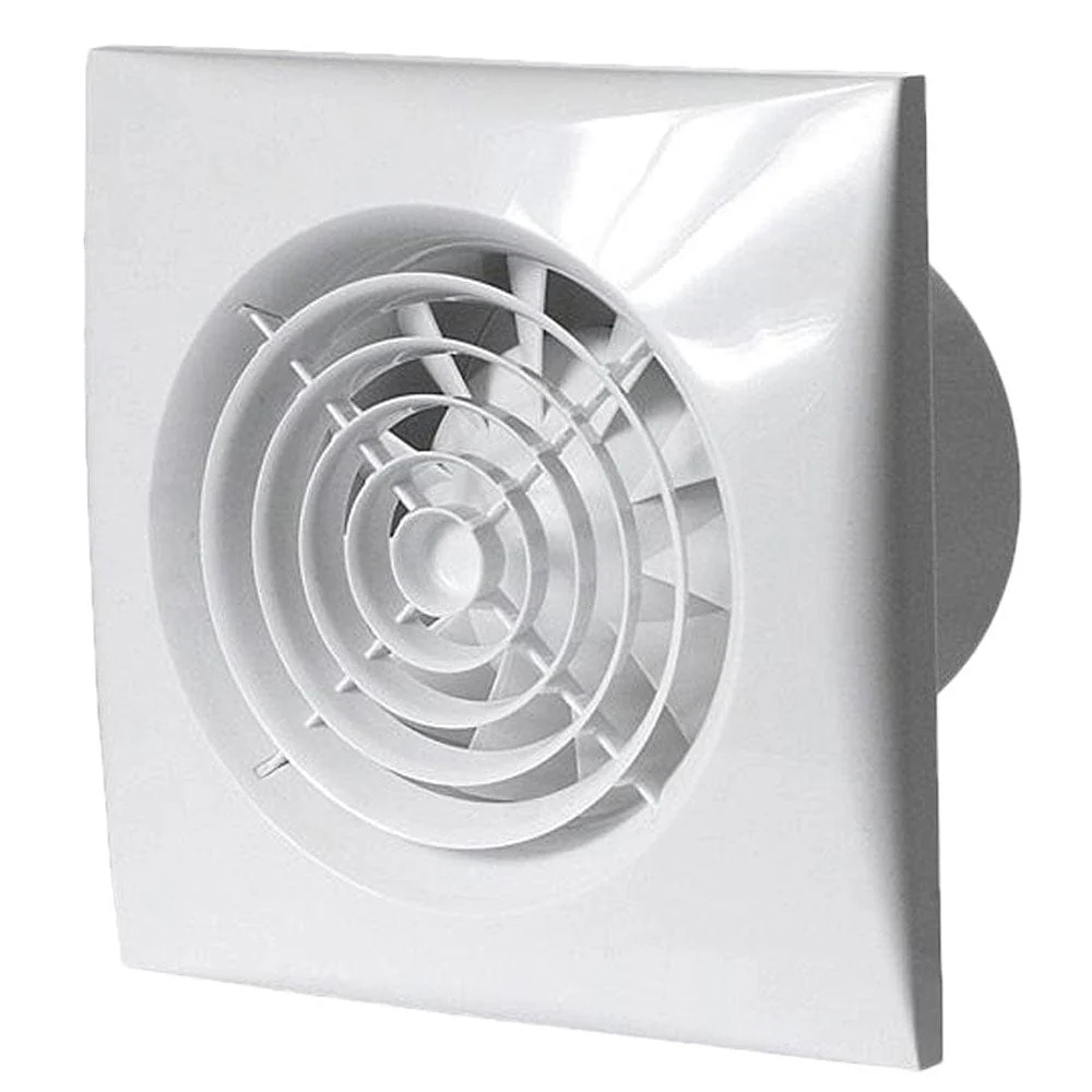 EnviroVent Silent 100 Ultra Quiet WC & Bathroom Extractor Fan With Timer - SIL100T - Return Unit - Image 2