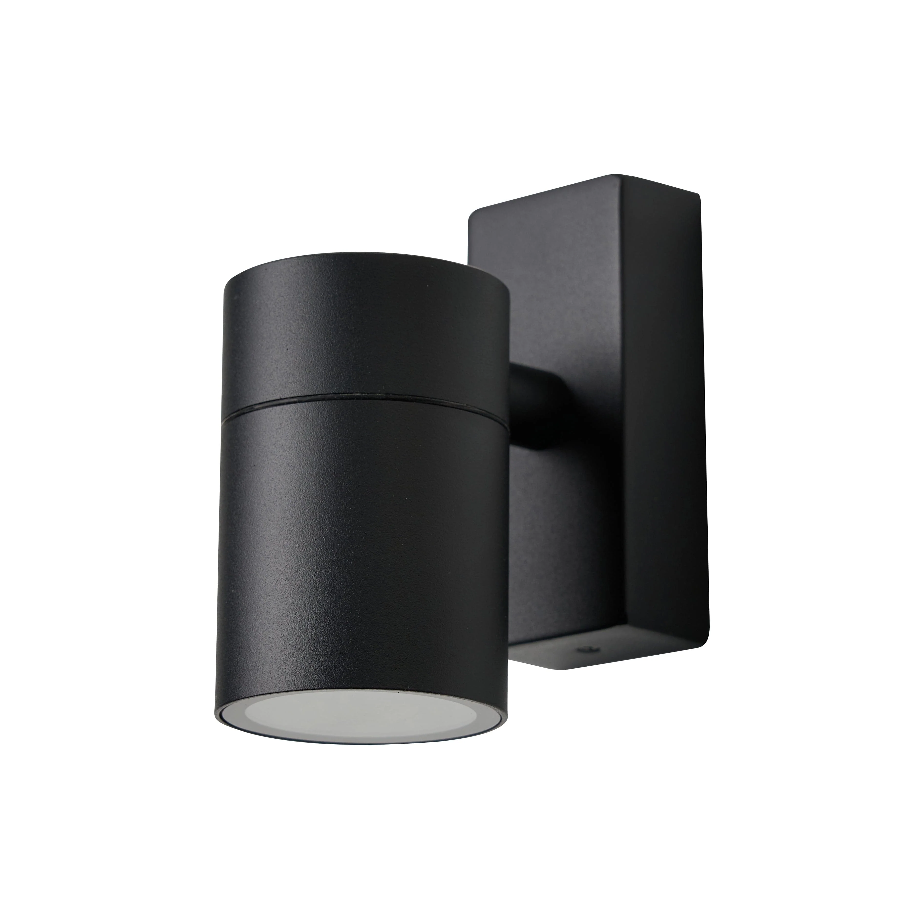 Forum Leto Fixed Wall GU10 Downlight IP44 Black - ZN-37940-BLK - Image 2