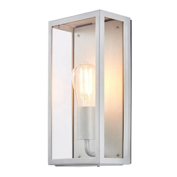 Forum Minerva Outdoor box Lantern IP44 - Silver - ZN-20944-SIL