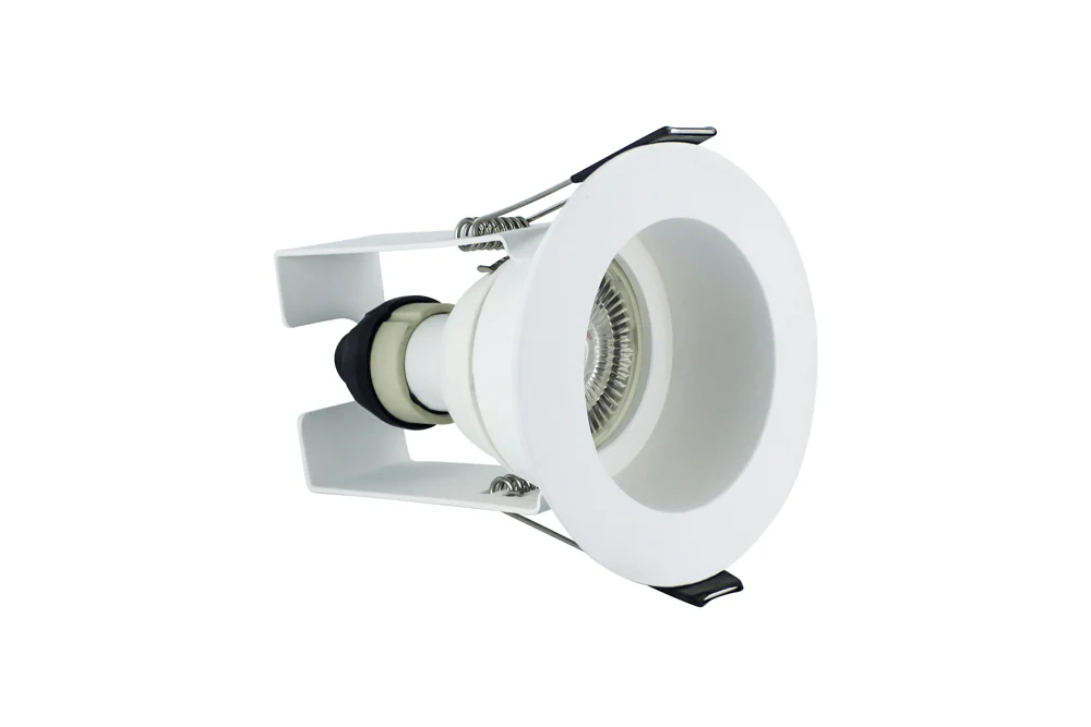 Integral Evofire IP65 LED Downlight Recessed White with Insulation Guard and GU10 Holder - ILDLFR70E003