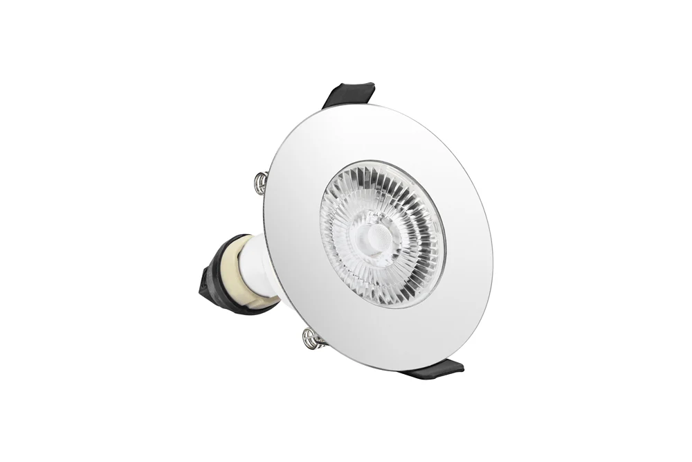 Integral Evofire Round IP65 LED Downlight Polished Chrome with GU10 Holder - ILDLFR70D017