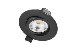 Integral LED Ultra Slim Tiltable Downlight 6.5W 65mm Cut out 4000K 670lm Dimmable - ILDL65L006