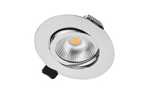 Integral LED Ultra Slim Tiltable Downlight 6.5W 65mm Cut out 4000K 670lm Dimmable - ILDL65L008