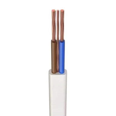Jaylow 6242B 4.0mm² 2-Core Twin and Earth White 50m Drum - 6242B4.0WH-50