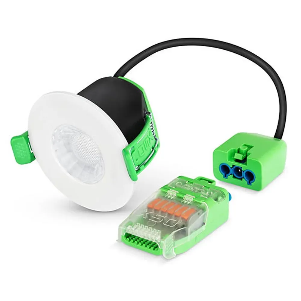 JCC X50 Fire rated downlight 3W/5W IP20 3000/4000/5700K 400/650 lms White (10 pack) - JC1101/WH10 - Image 2