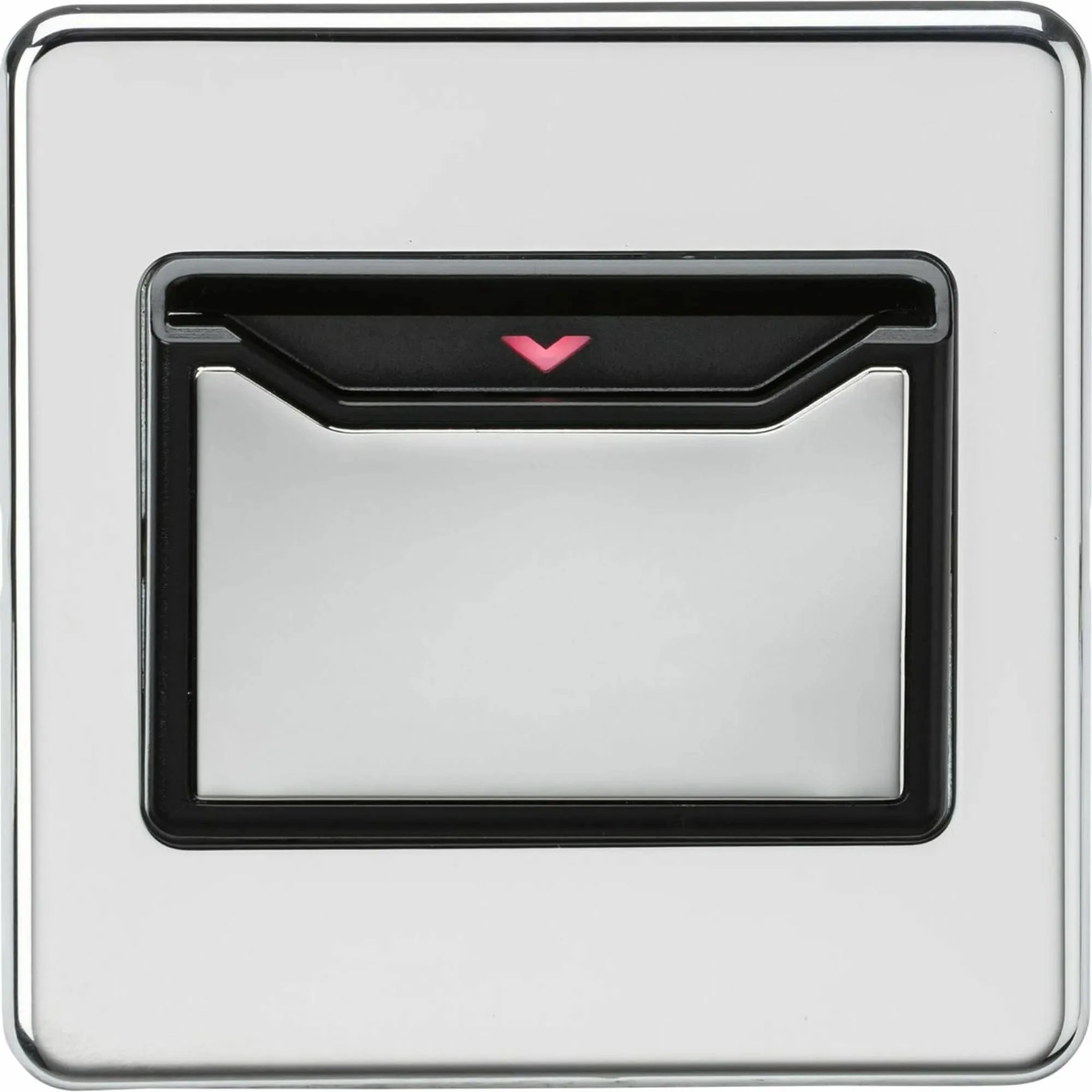 Knightsbridge 32A 1G Key Card Switch - polished chrome - SFCARDPC