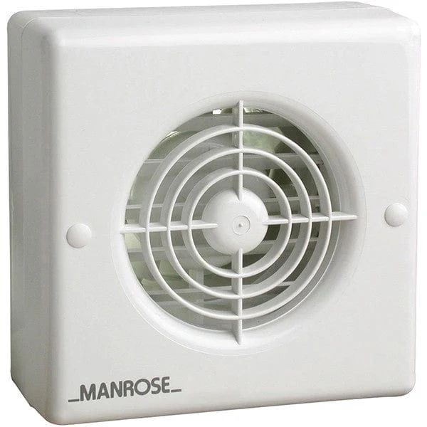 Manrose 100mm (4inch.) Automatic Extractor Fan w/ Humidity control - XF100AH - Return Unit