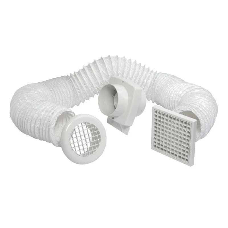 Manrose Intervent 4inch. In-Line Shower Fan - VSF100S - Return Unit