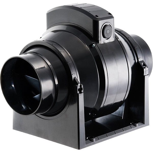 Manrose MF100T 4"/100mm In-Line Mixed Flow Extractor Fan with Timer - Return Unit