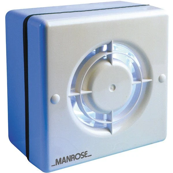 Manrose WF100T 100mm Axial Extractor Window Fan with Timer - Return Unit