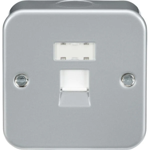 Knightsbridge Metal Clad RJ45 Network Outlet - MRJ45