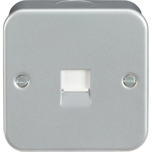 Knightsbridge Metal Clad Telephone Master Socket - M7300