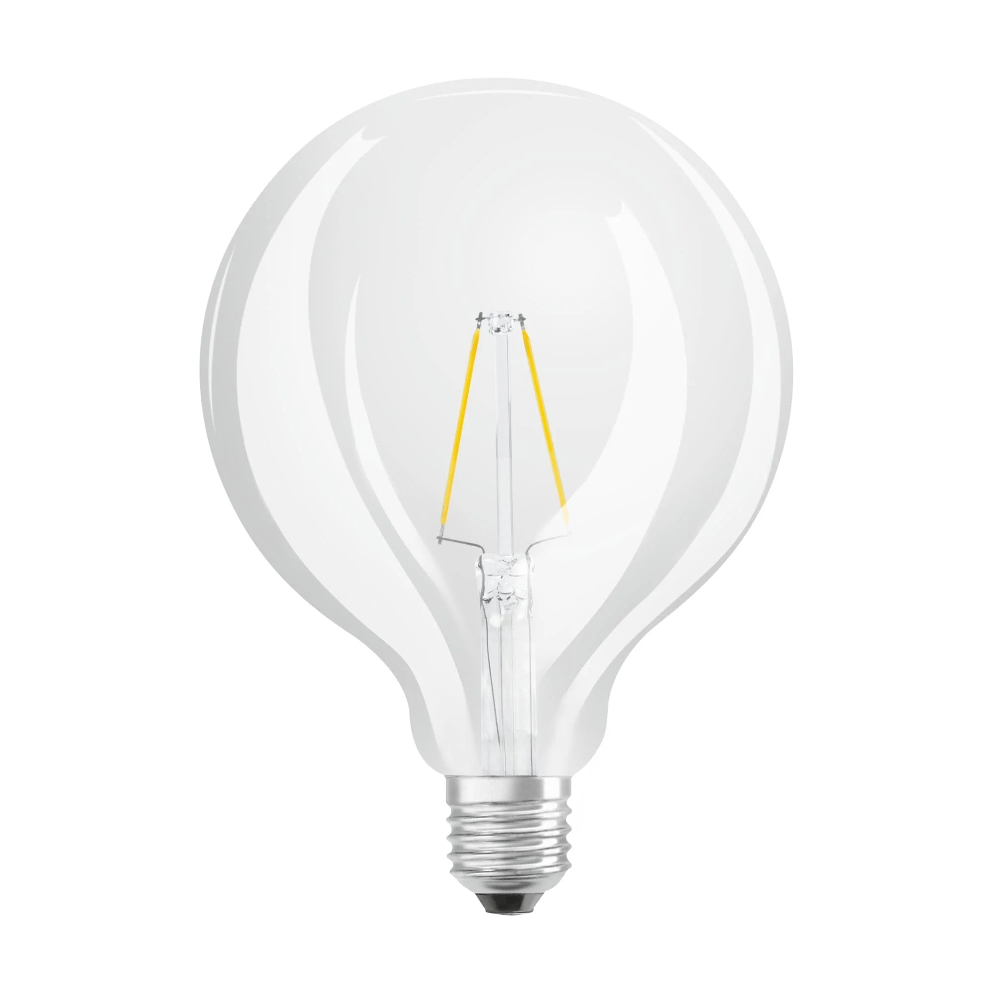 Osram-Ledvance 4W-40W Globe E27 300, 2700K - 591455-054198 - GL40FC827E27