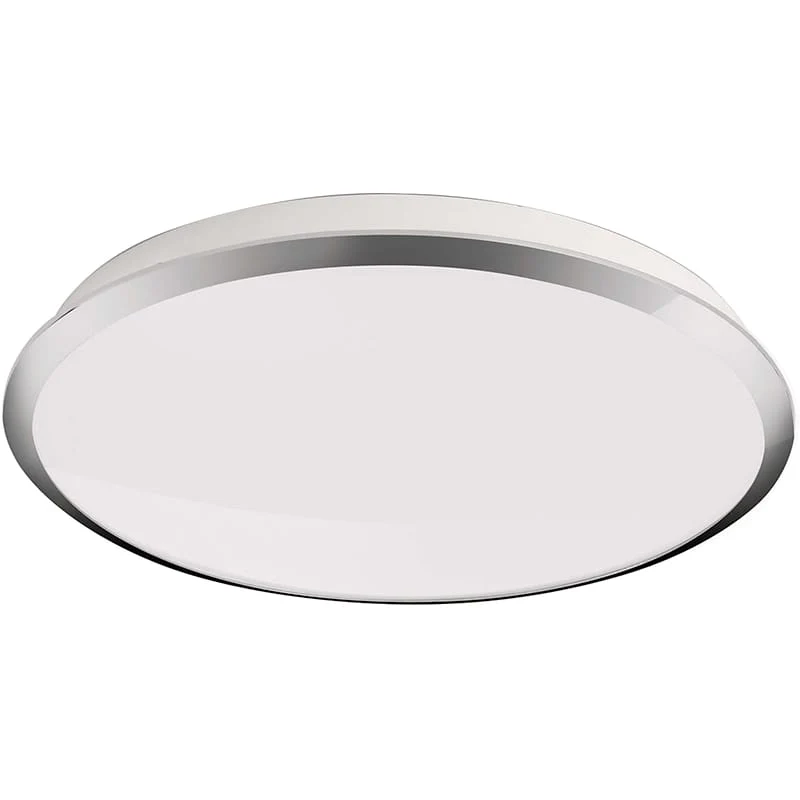 Philips Denim 7.5W LED Round Wall/Ceiling Light Chrome - Warm White - 309411116