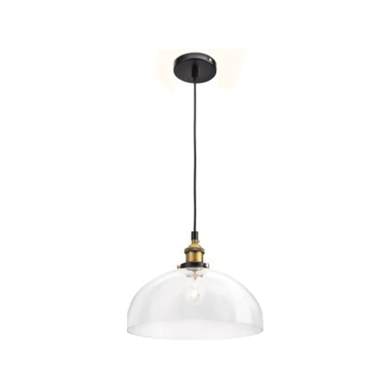Philips My Living (Manor) E27 Pendant Ceiling Light Glass - 36237/60/E7