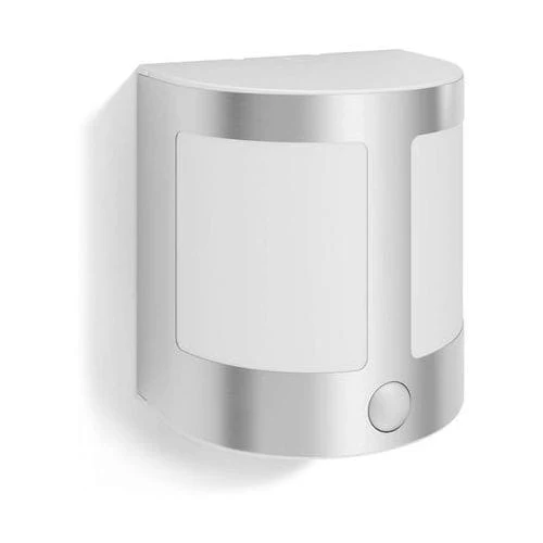 Philips Parrot 3.5W Outdoor Wall Light With PIR Inox Silver - Warm White - 173164716