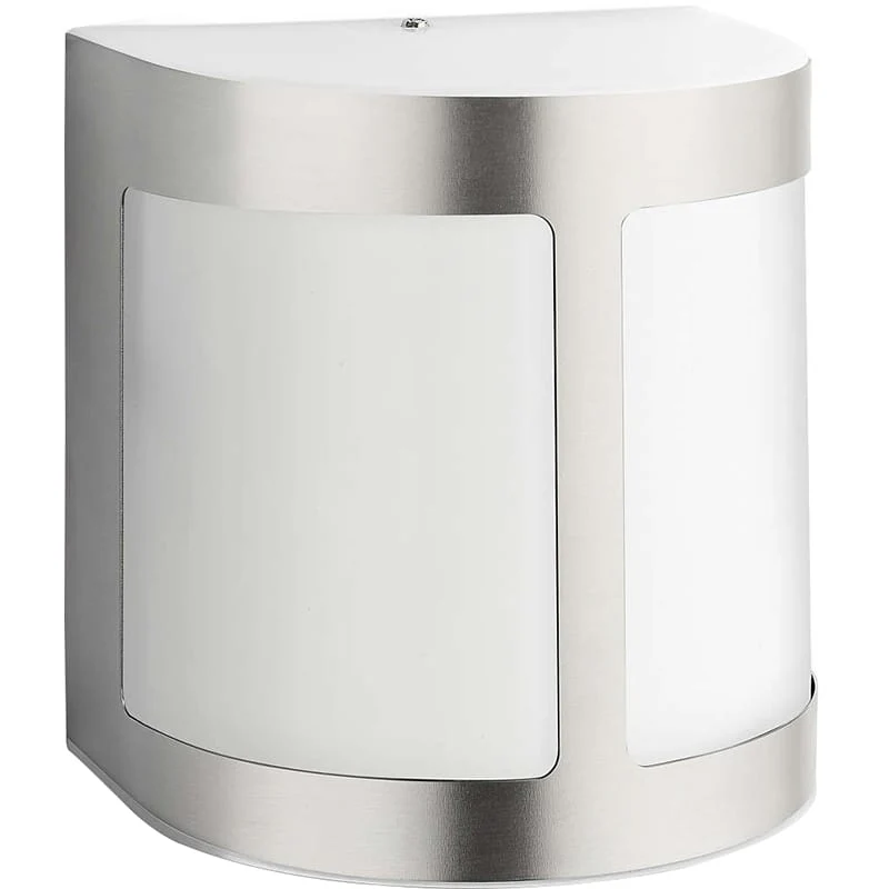 Philips Parrot 3W Integrated LED Outdoor Wall Lantern Silver Inox - Warm White - 173004716