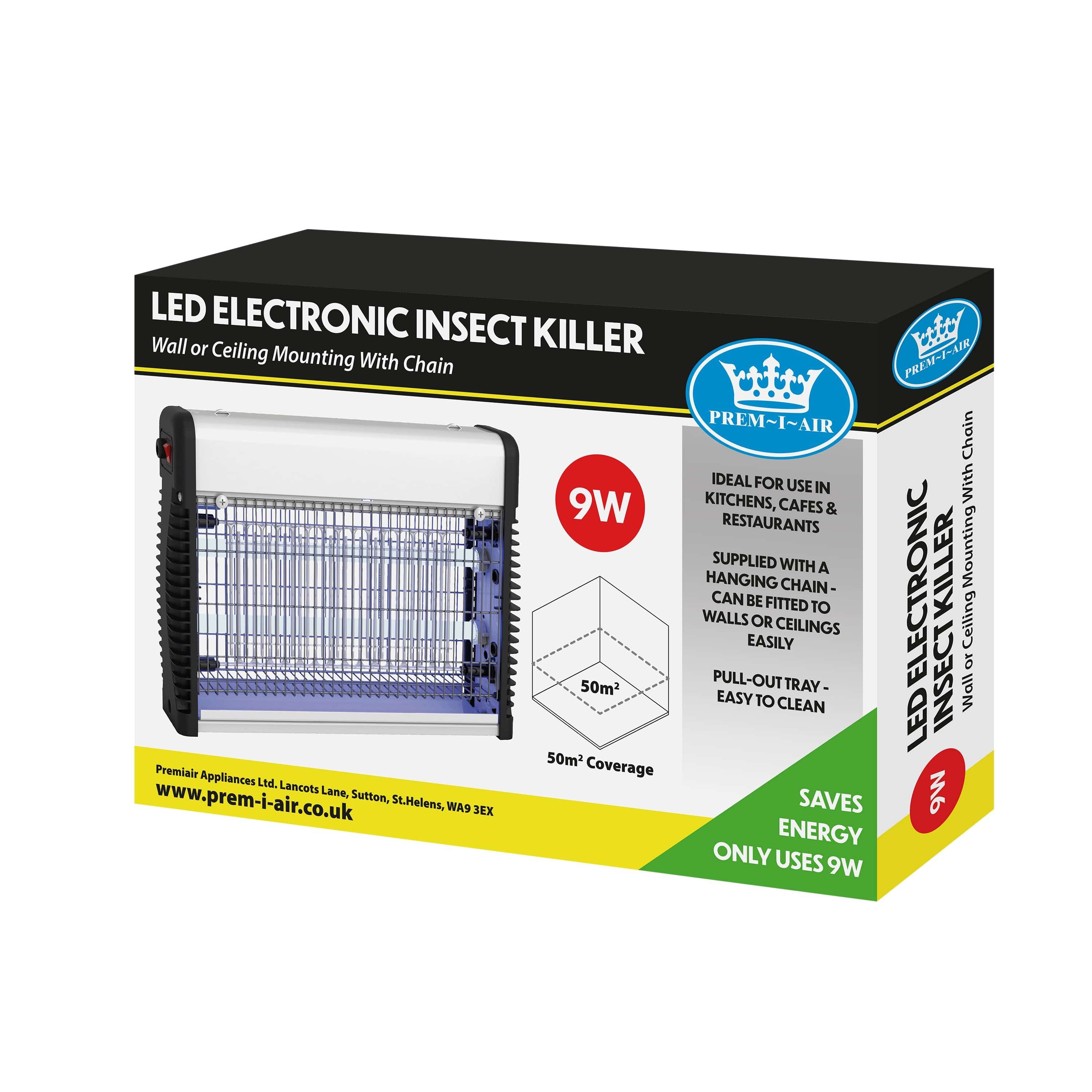 Prem-i-air LED Electric Insect Killer 9W - EH1340 - Image 2