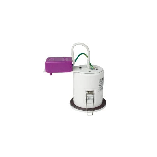 Robus Starling 50W Mains Voltage Die Cast Fire Rated Downlight, Ip20, 91MM, White - RSF201-01 - Image 2