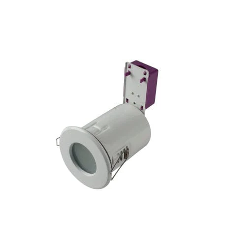 Robus Starling 50W Mains Voltage Fire Rated Downlight, Ip65, 87MM, White, Dimmable - RSF20165-01