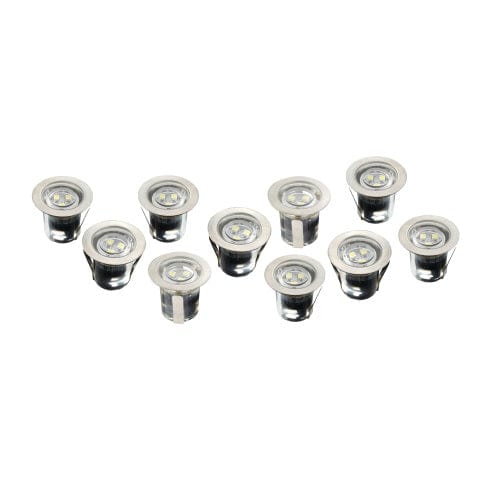 Robus SMD Version IP68 Circular 10 Fittings Kit - White (3 Leds) - R3LED10S-01