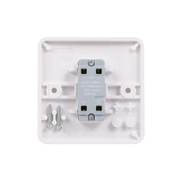 Schneider LWM 10AX 1G Intermediateediate Switch White - GGBL1014 - Image 2