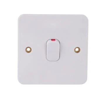 Schneider LWM 1G 20AX Double Pole Switch White - GGBL2010