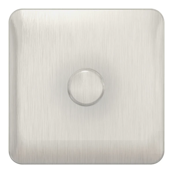 Schneider LSD Mains Dimmer - 1G 1W 250W - Stainless Steel - GGBL6011CSSS