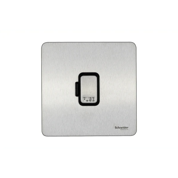 Schneider USFP 13A Unswitched FCU Black Insert - Stainless Steel - GU5400BSS