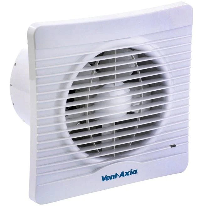 Vent Axia Lo-Carbon Silhouette 4 Inch Slimline Low Energy Bathroom Extractor Fan with Humidity Sensor - 441626 - Return Unit