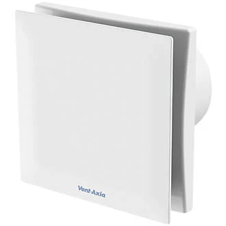 Vent Axia Silent VASF100TV 7.5W Extractor Fan With Timer White 240V - 479086 - Return Unit