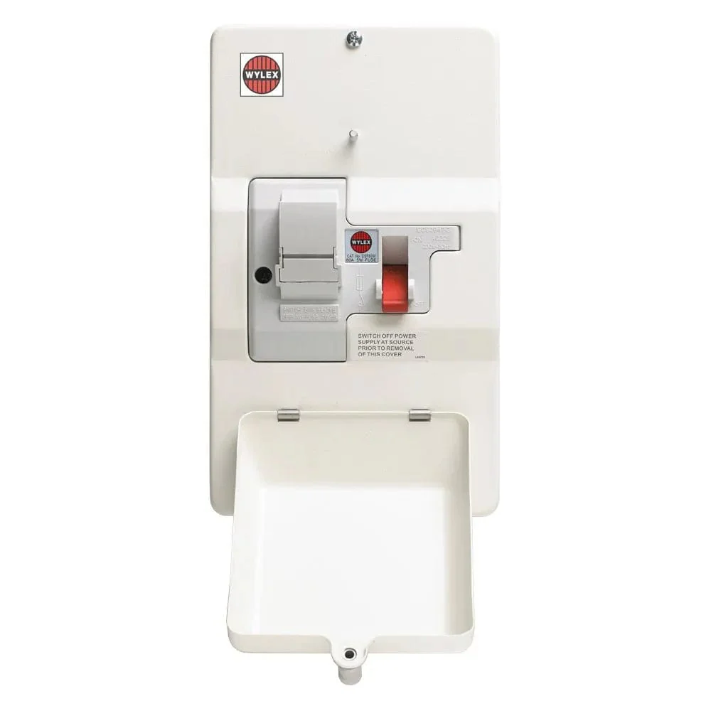 Wylex 80A Double Pole Switch Fuse Unit - DSF80M